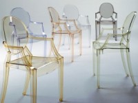 Прозрачные стулья - невидимые тенденции современного дизайна