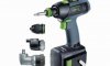 Аккумуляторная дрель-шуруповерт Festool T 15+3 T 15+3 Li 3,0 Set 564386