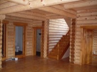Дом из оцилиндрованного бревна – современный вариант деревянного домостроения