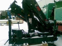 HIAB XS166 c усиленной бортовой платформой на КамАЗ 43118