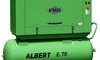 Винтовой компрессор ATMOS ALBERT E.70 K/500/S в шумозащитном кожухе с осушителем холодильного типа