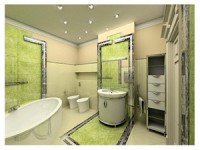 Концепция стиля бразильского карнавала в интерьере ванной комнаты