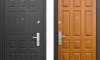 Невзрачность металлических входных дверей - залог вашей безопасности.