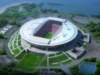 Не прекращают строить стадион на Крестовском