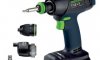 Дрель-шуруповерт аккумуляторная Festool T 12+3 Li 3,0 Set 564378