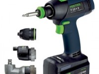 Дрель-шуруповерт аккумуляторная Festool T 12+3 Li 3,0 Set 564378