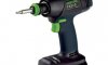 Дрель-шуруповерт аккумуляторная Festool T 12+3 Li 3,0 Plus 564375